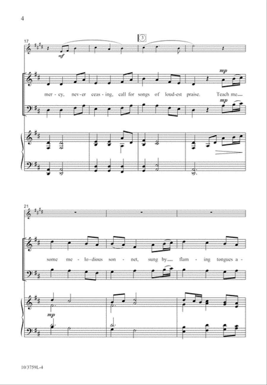Fount of Every Blessing 2-Part scores gallery preview page 4