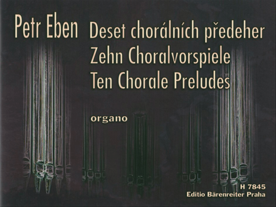 Zehn Choralvorspiele Organ scores gallery preview page 1