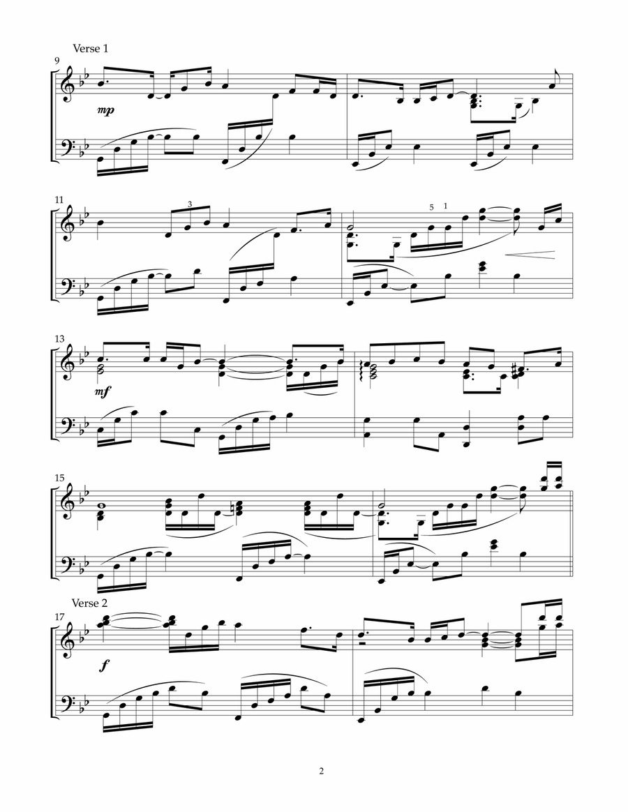 Via Dolorosa Piano Solo scores gallery preview page 2