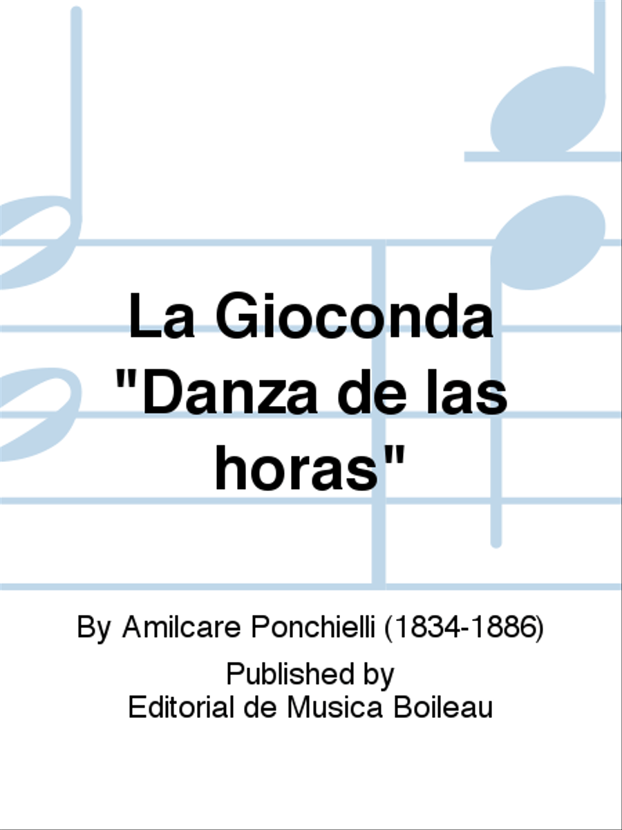 La Gioconda "Danza de las horas"