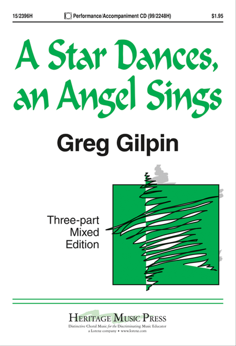 A Star Dances, an Angel Sings 3-Part scores gallery preview page 1