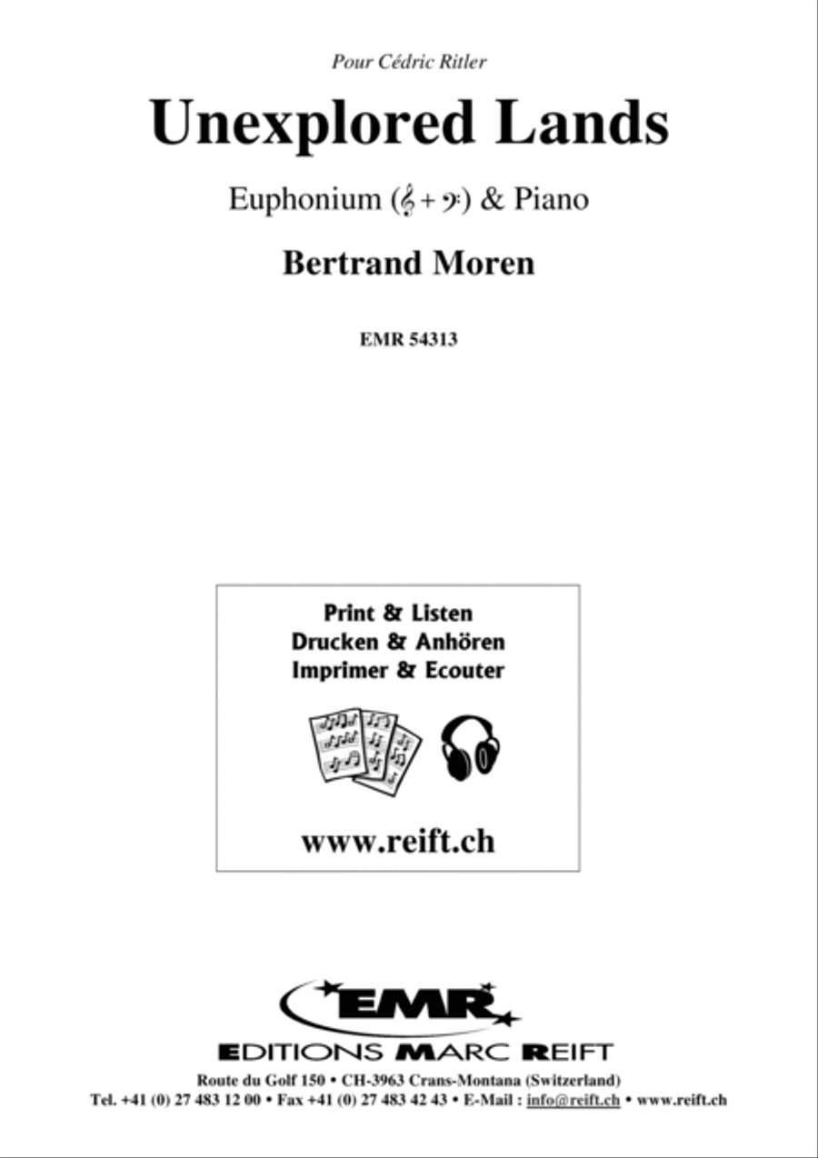 Unexplored Lands Unexplored Lands Euphonium scores gallery preview page 2