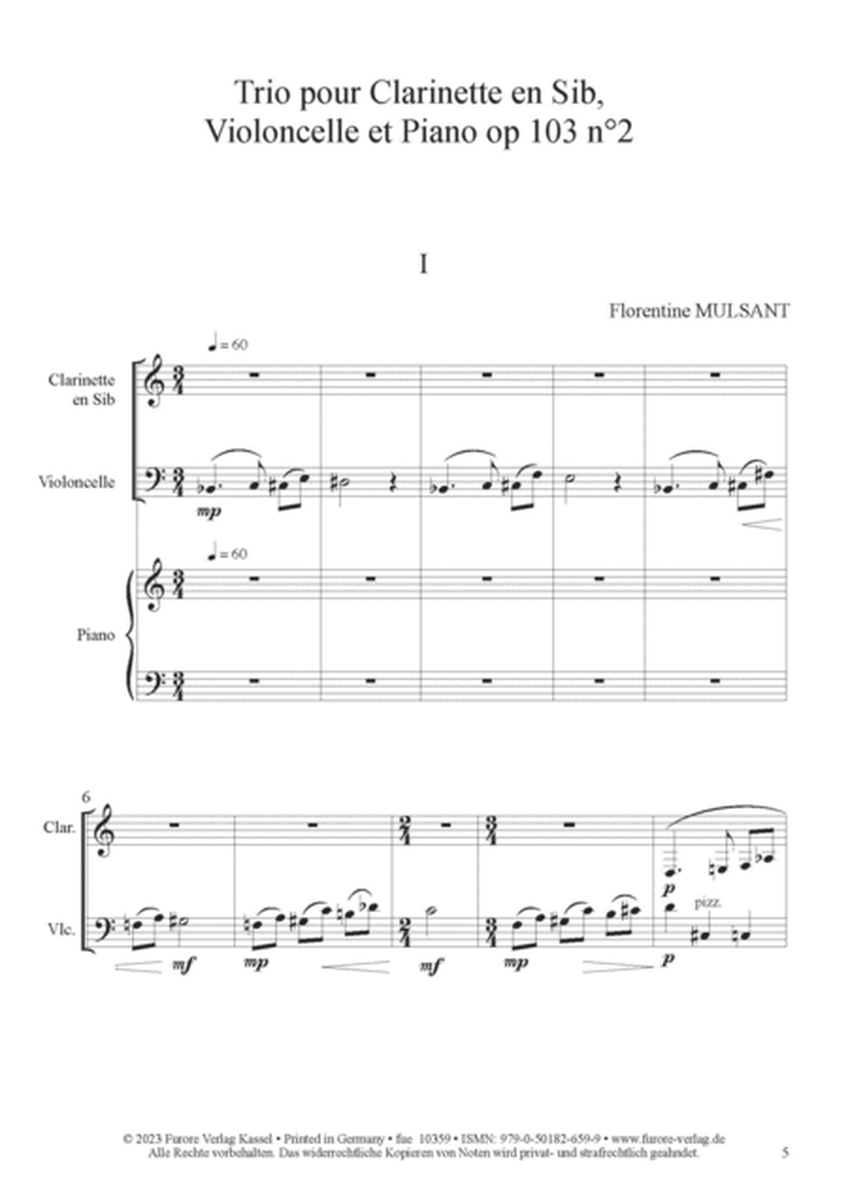 Trio op. 103 no.2
