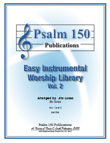 Easy Instrumental Worship Library Vol 2 Bb Solos- Clar/TSax