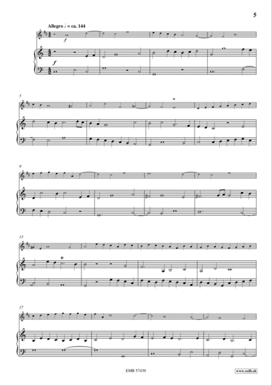 Sonata No. 6 Tenor Saxophone scores gallery preview page 6