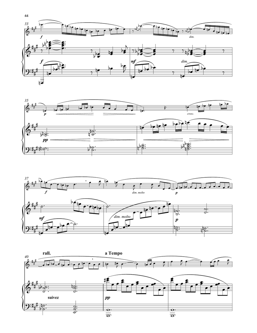Fantaisie Flute Solo scores gallery preview page 4