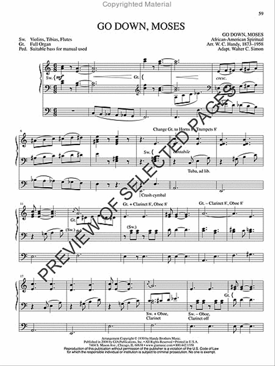 King of Kings - Volume 1 Organ scores gallery preview page 10