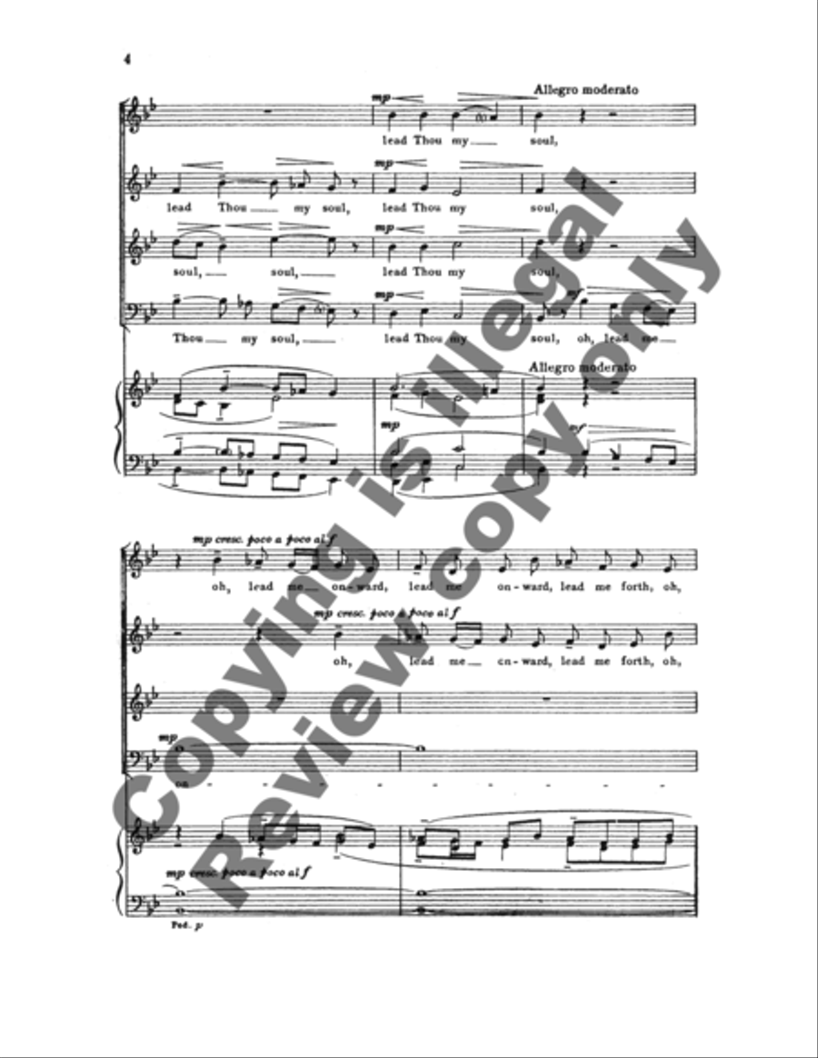 Stabat Mater: Christ, Now at Thy Passion 4-Part scores gallery preview page 8