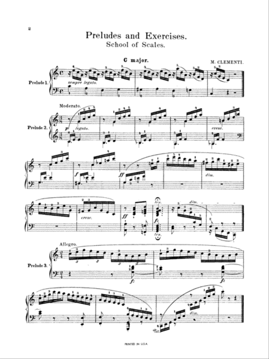 Preludes and Exercises Piano Method scores gallery preview page 3