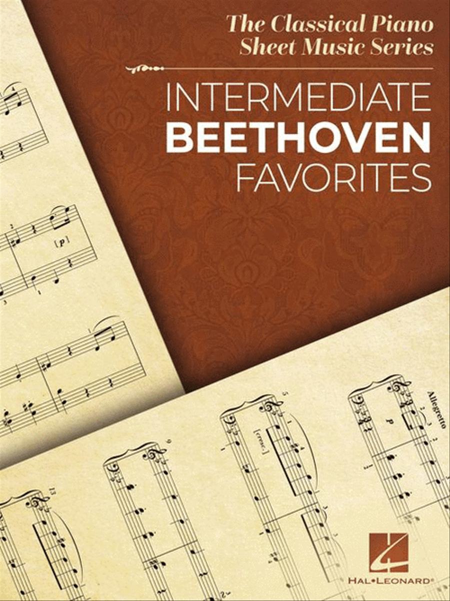 Intermediate Beethoven Favorites Piano scores gallery preview page 2