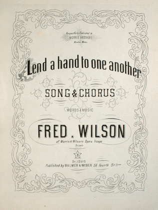 Lend a Hand to One Another. Song & Chorus