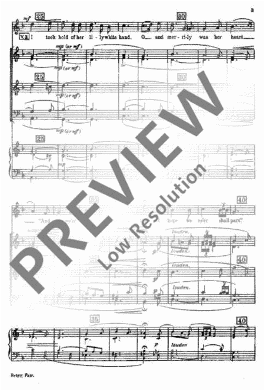 British Folk-Music Settings Mixed Choir scores gallery preview page 6