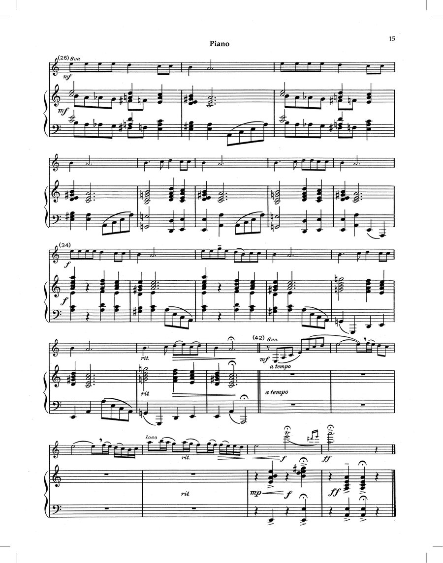 Lonely Birch Tree Lonely Birch Tree Flute Solo scores gallery preview page 2