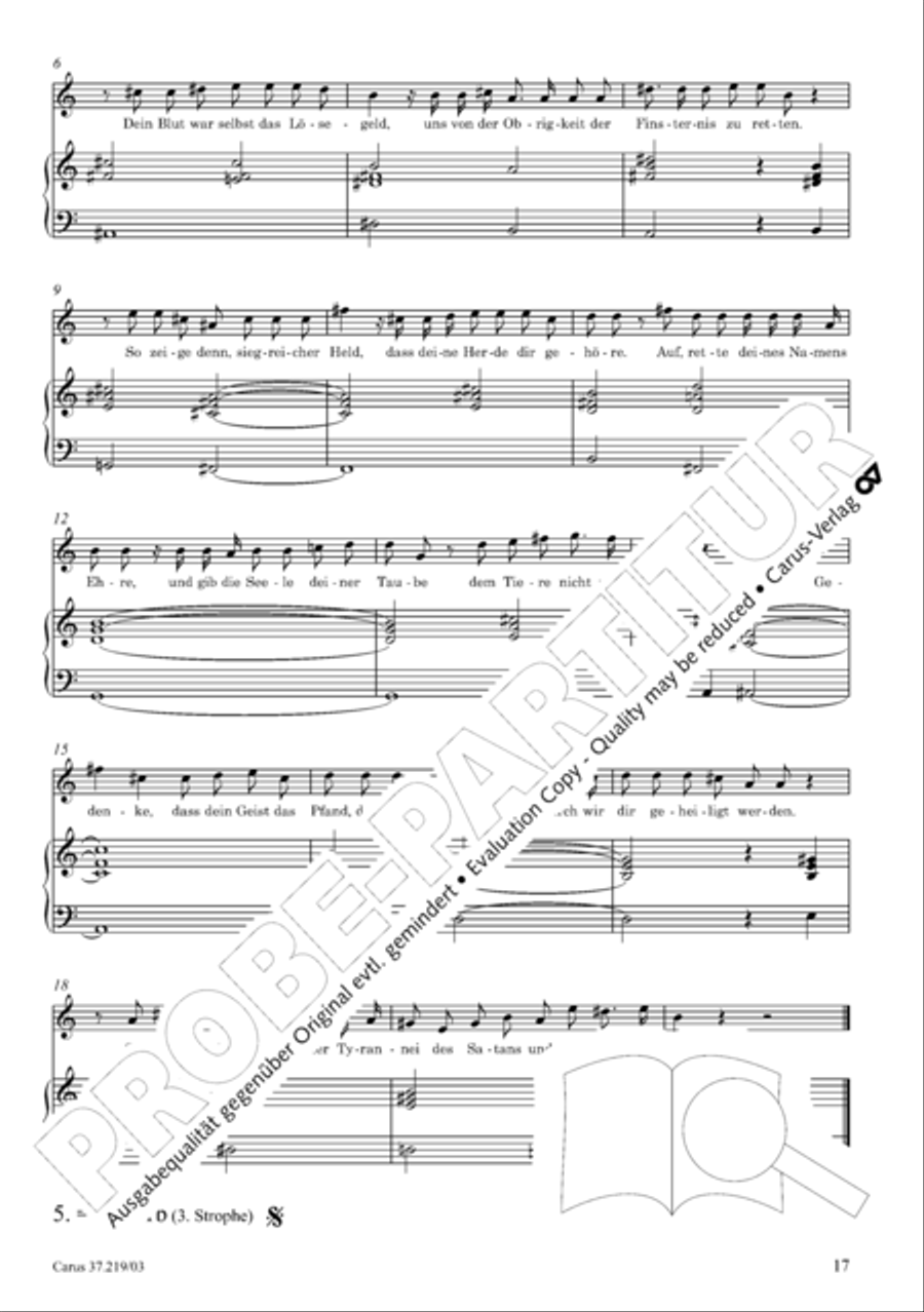 Erwachet, ihr Christen STB scores gallery preview page 18