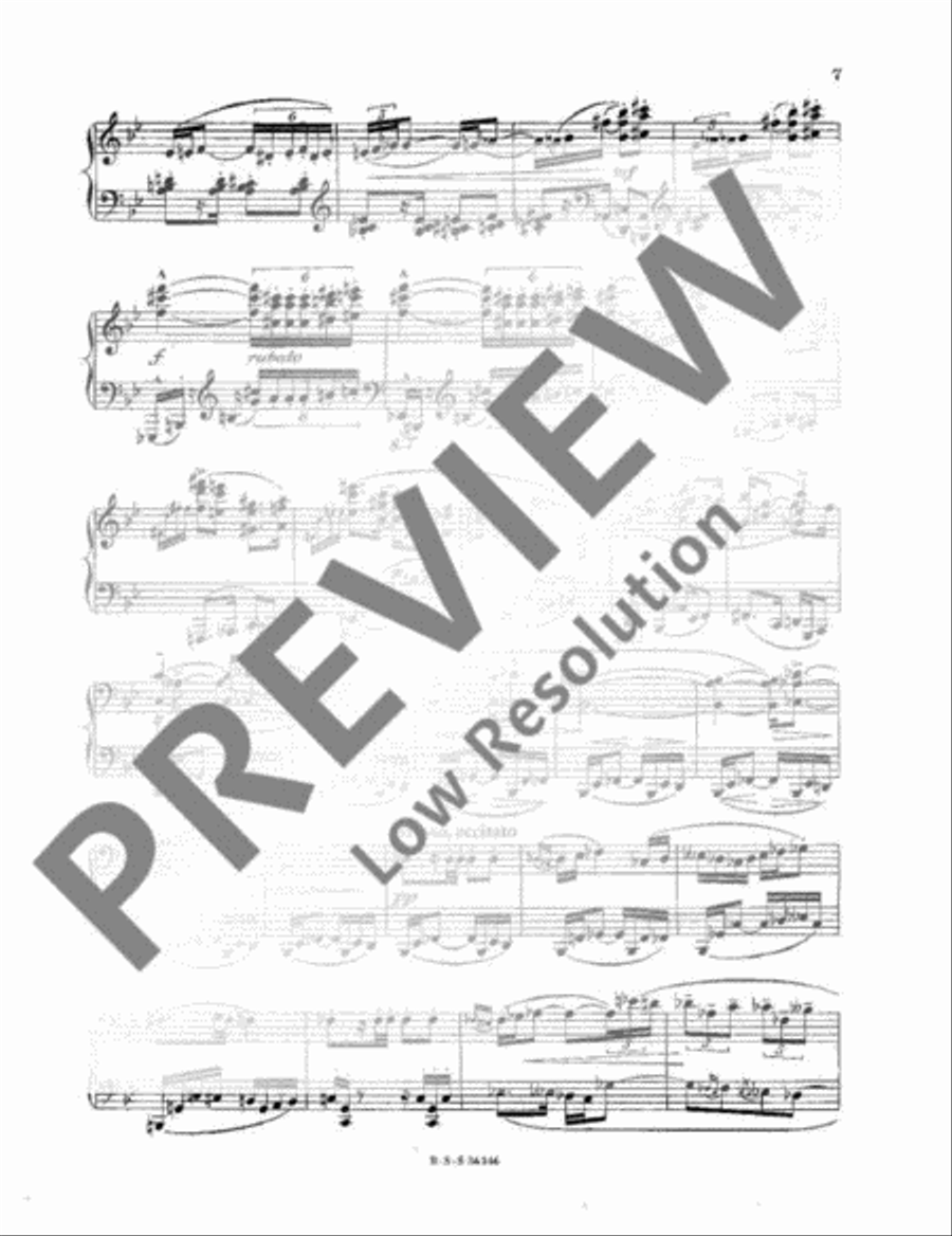 Caprichos Piano Solo scores gallery preview page 8