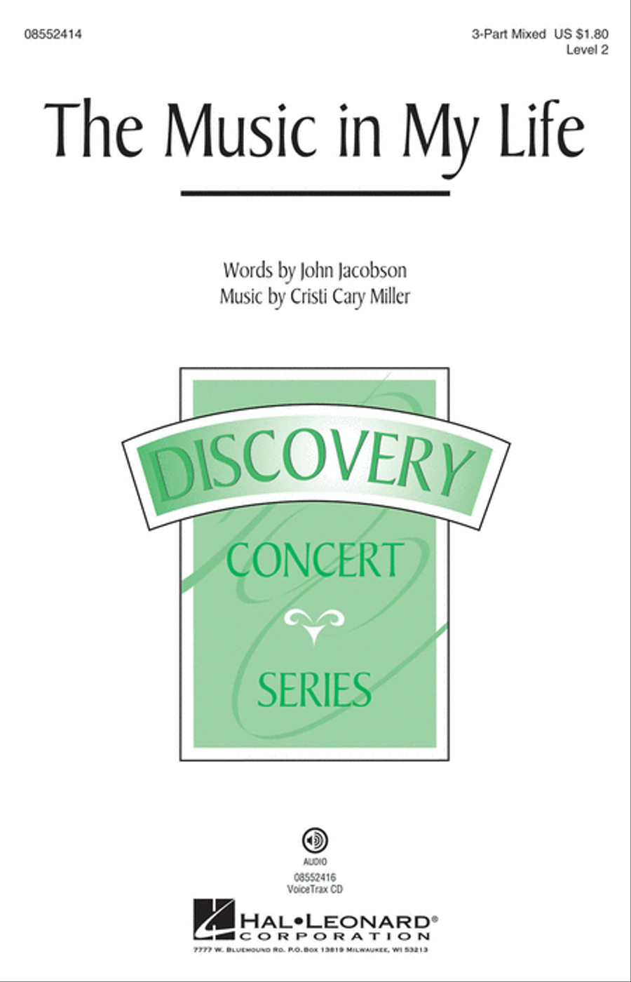 The Music in My Life Choir scores gallery preview page 1