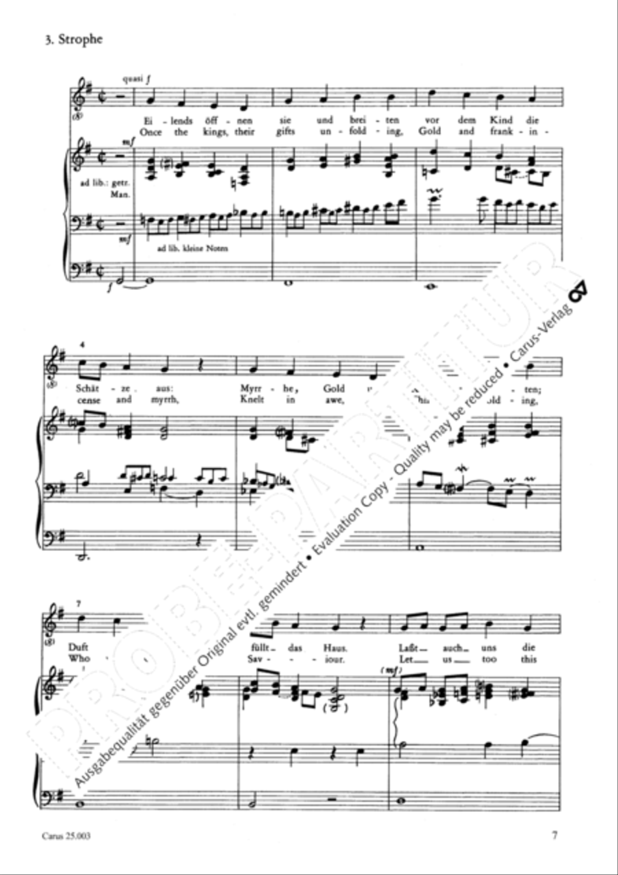 Praise rejoicing in his kindness Mezzo-Soprano Voice scores gallery preview page 8