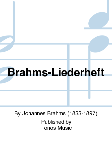 Brahms-Liederheft