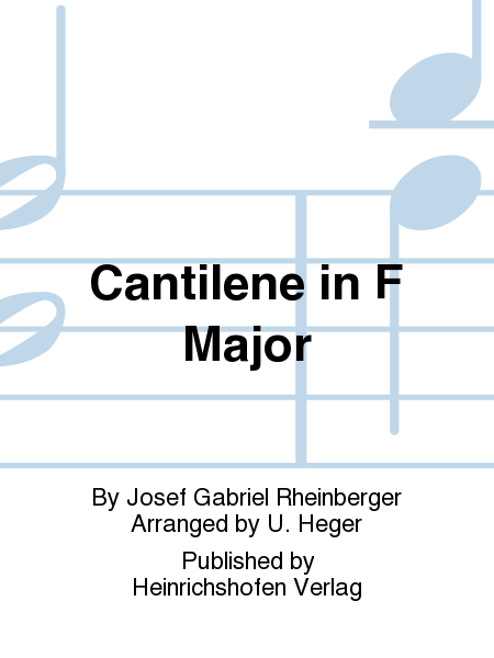 Cantilena in F Major Op. 148 No. 2