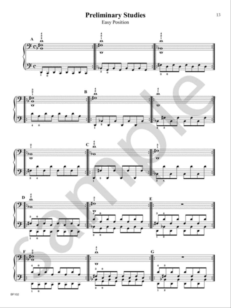 The Cellist's Guide to Finger Independence Cello scores gallery preview page 6