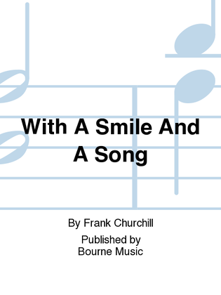 Book cover for With A Smile And A Song
