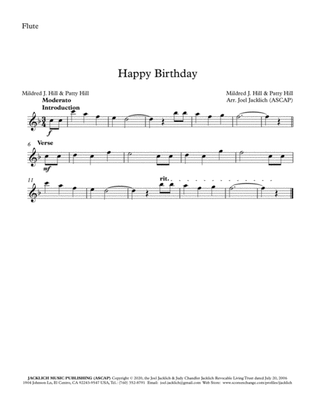 Happy Birthday (Band/Orchestra/Chorus) image number null