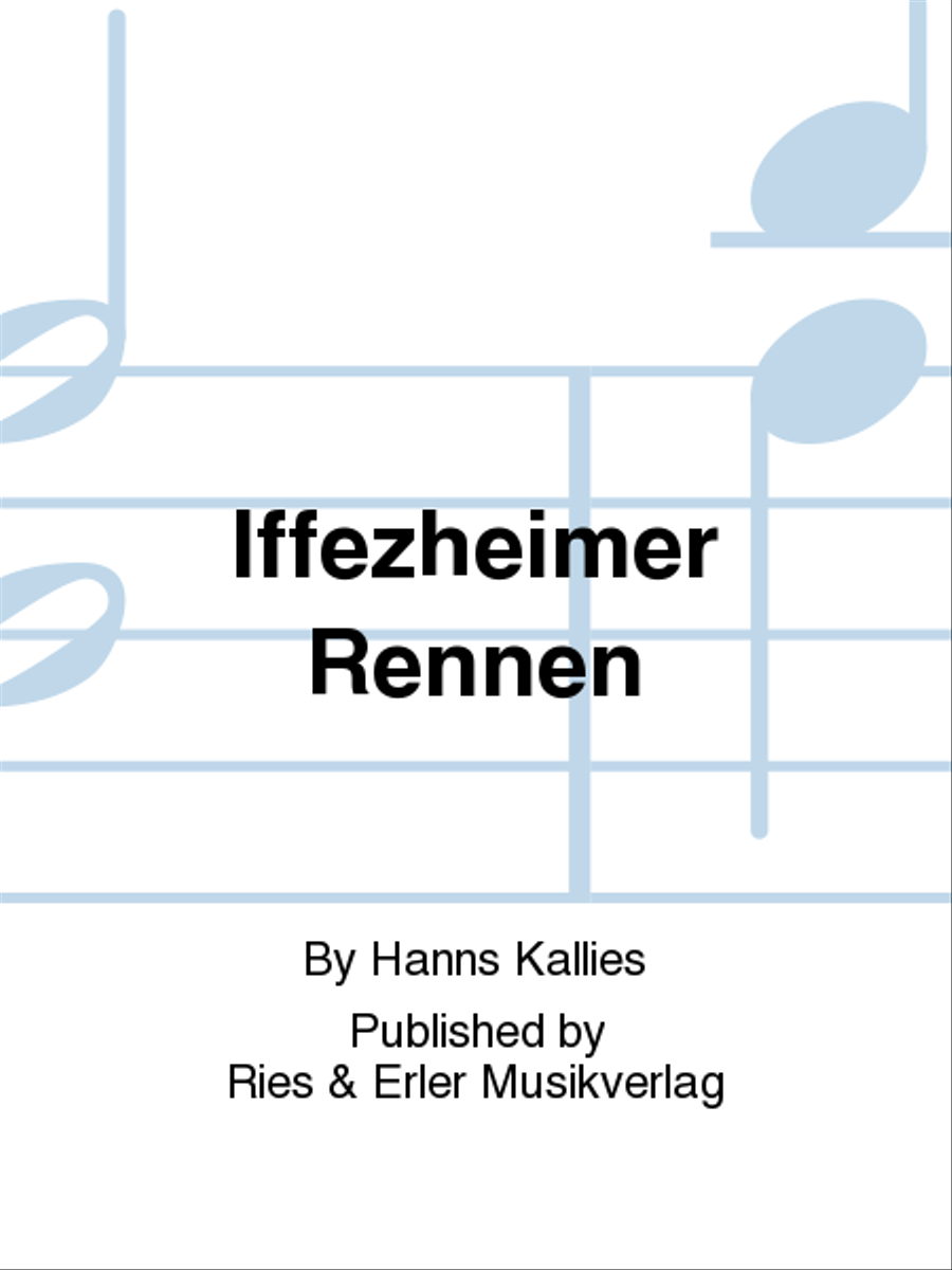 Iffezheimer Rennen Concert Band scores gallery preview page 1