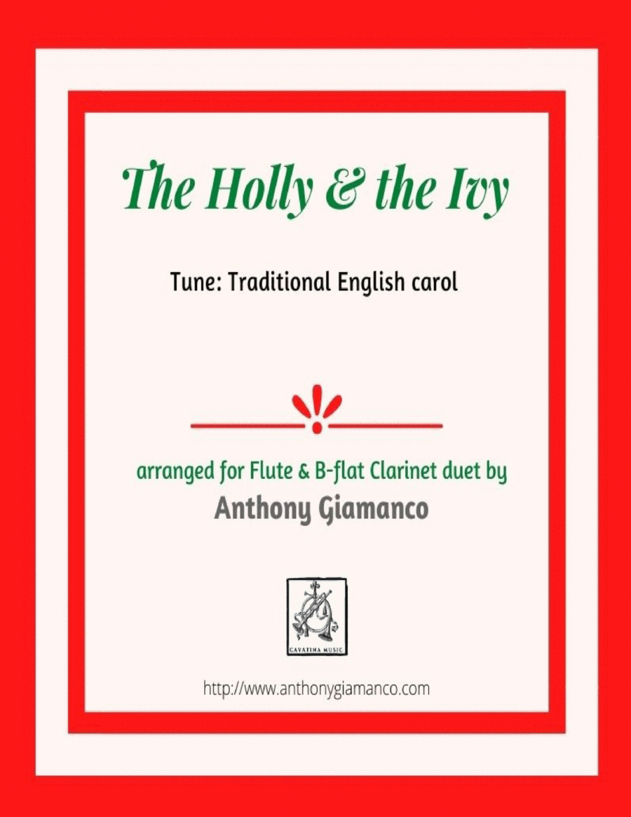 The Holly and the Ivy (duet for Flute and B-flat Clarinet) image number null