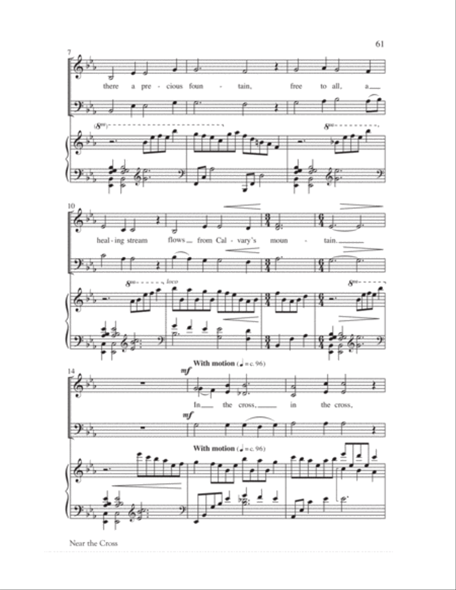 We Remember Calvary (SAB) 3-Part scores gallery preview page 64