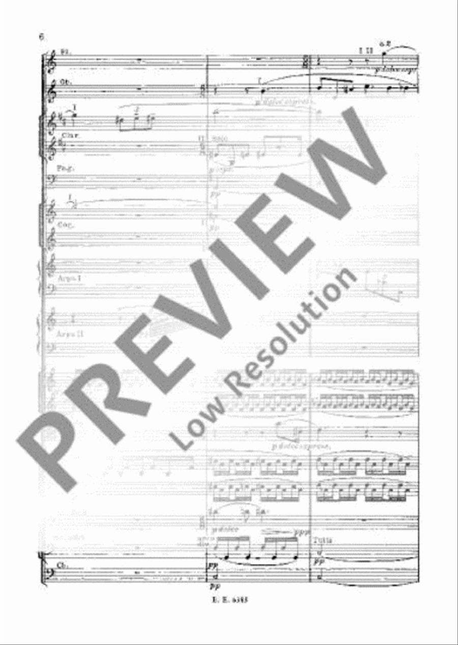 Le Poème de l'extase Orchestra scores gallery preview page 11