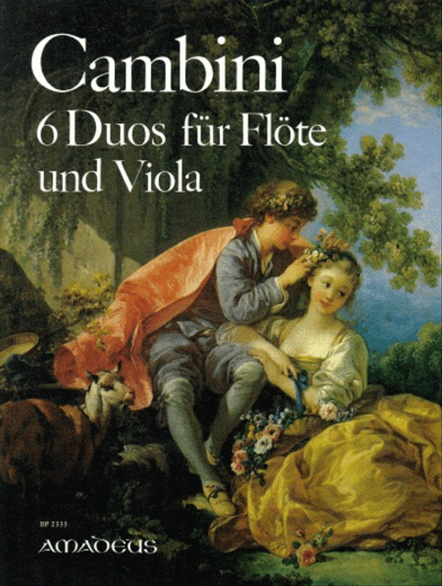 6 Duos op. 4 Flute scores gallery preview page 1