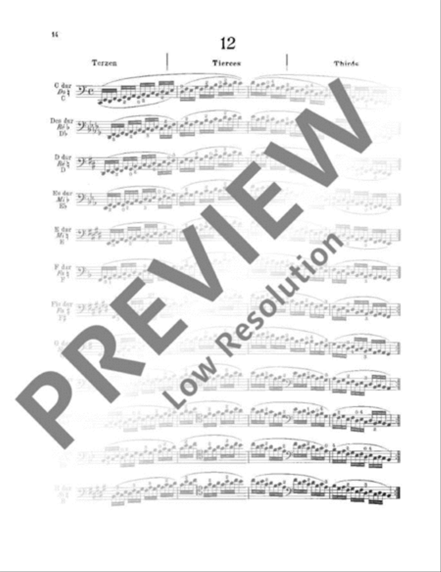 Daily Exercises Cello scores gallery preview page 19