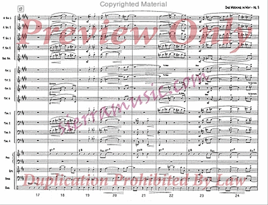 One Morning in May One Morning in May Jazz Ensemble scores gallery preview page 4