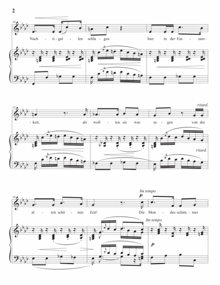 SCHUMANN: In der Fremde, Op. 39 no. 8 (transposed to F minor)