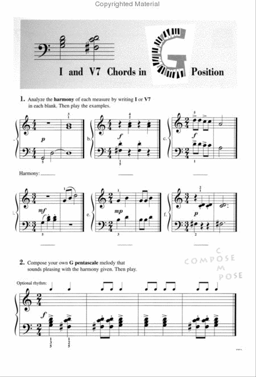 Accelerated Piano Adventures for the Older Beginner Piano Method scores gallery preview page 2
