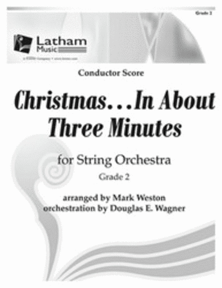 Christmas...In About Three Minutes for String Orchestra - Score image number null