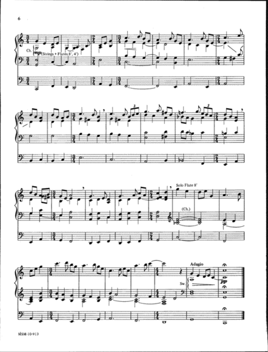 Prelude in C Organ scores gallery preview page 3