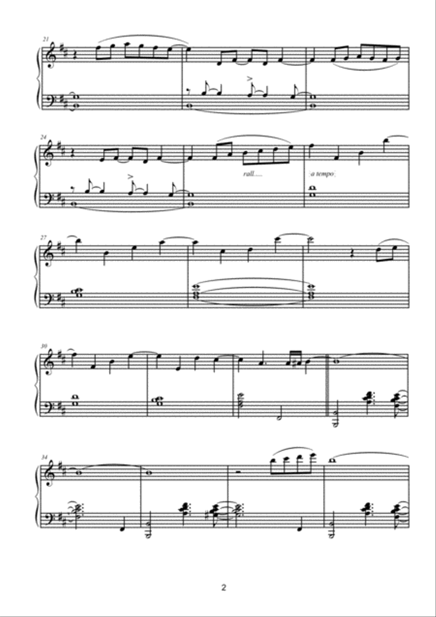 Prima del giorno (Before the Day) Piano Solo scores gallery preview page 3