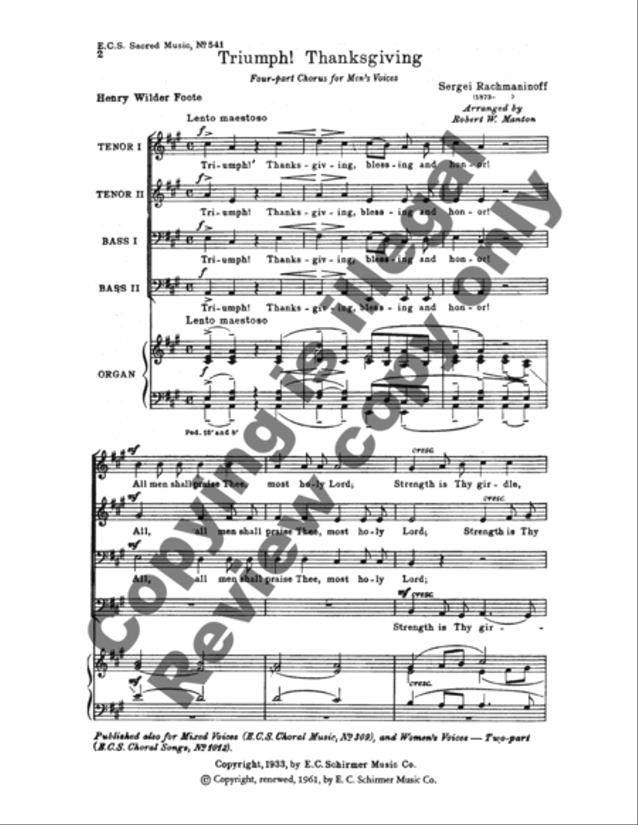 Triumph! Thanksgiving TTBB scores gallery preview page 3