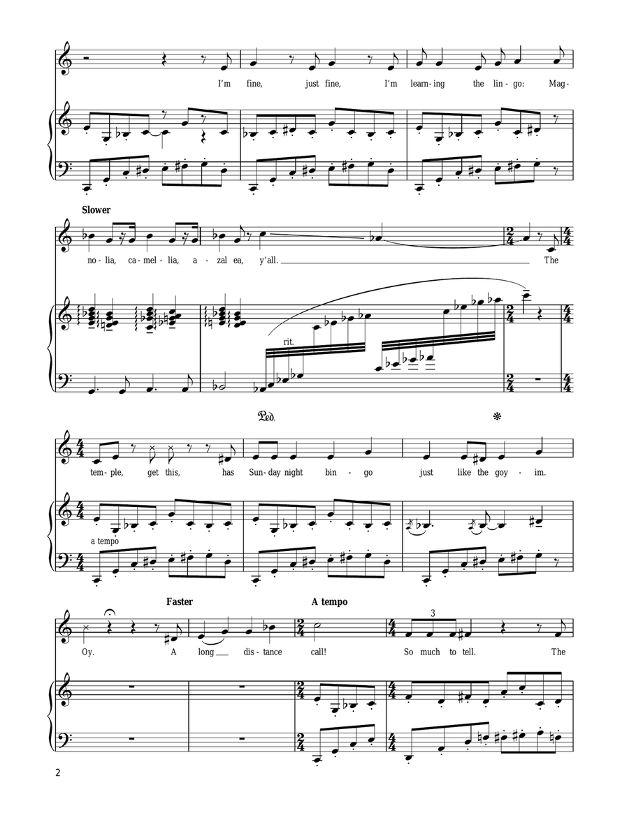 Long Distance Long Distance Piano, Vocal, Guitar scores gallery preview page 2
