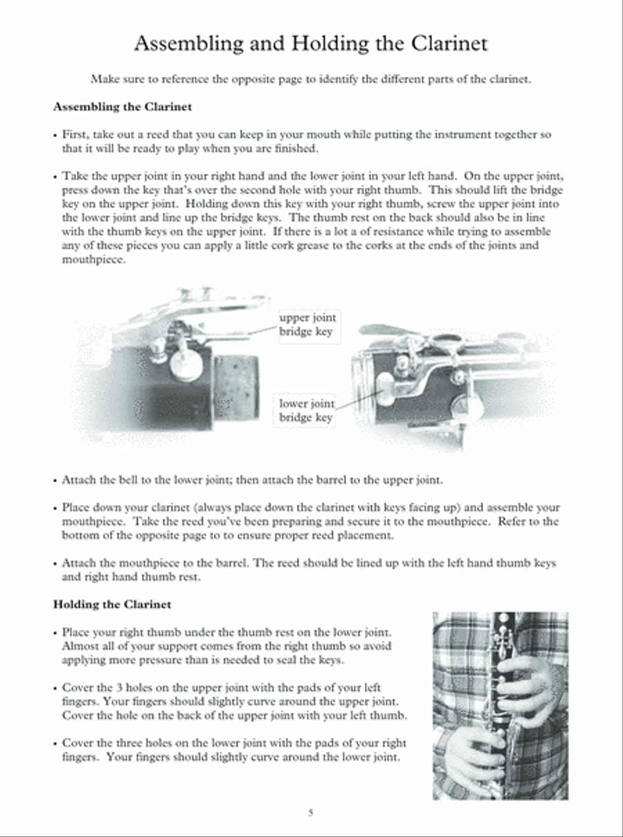 First Lessons Clarinet First Lessons Clarinet Clarinet Solo scores gallery preview page 6