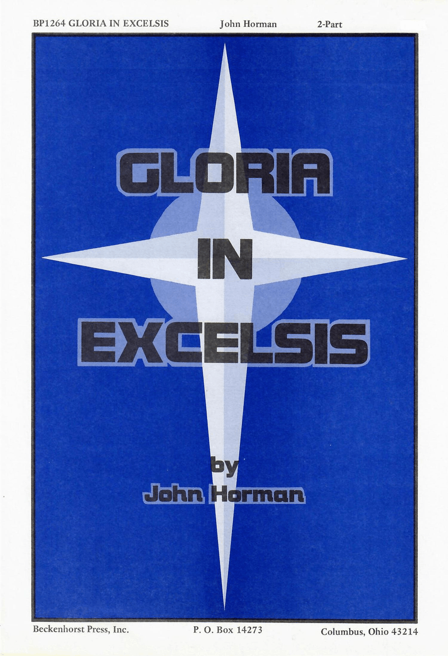 Gloria In Excelsis 2-Part scores gallery preview page 1