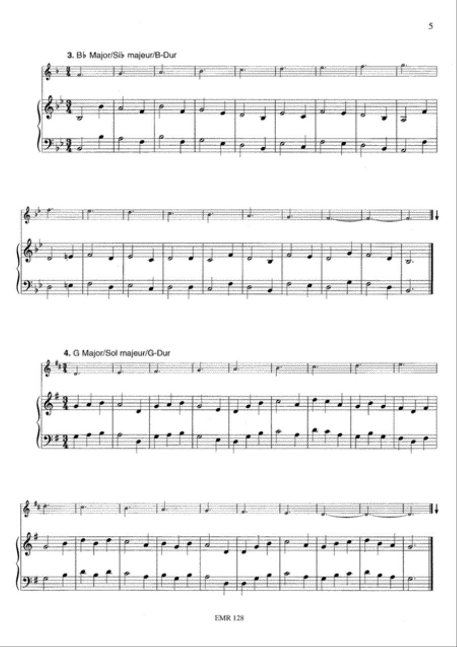 Scales & Arpeggios Piano Accompaniment scores gallery preview page 5