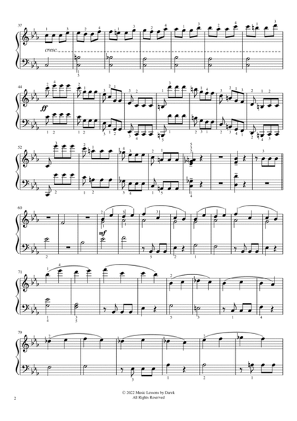 Symphony No. 5 (MEDIUM PIANO) C minor, Op. 67 [Ludwig van Beethoven] image number null