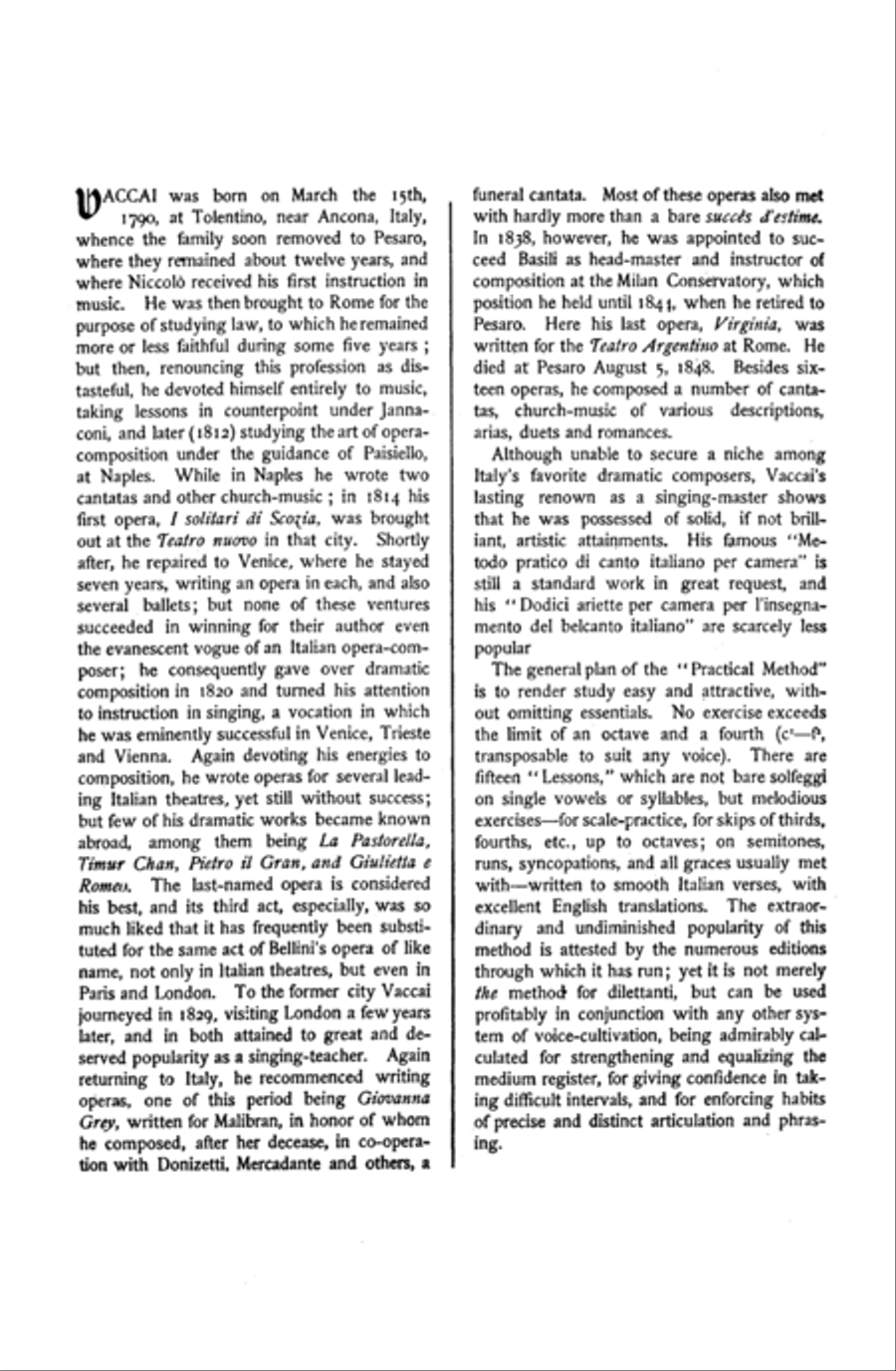 Practical Italian Vocal Method (Marzials) Voice scores gallery preview page 5