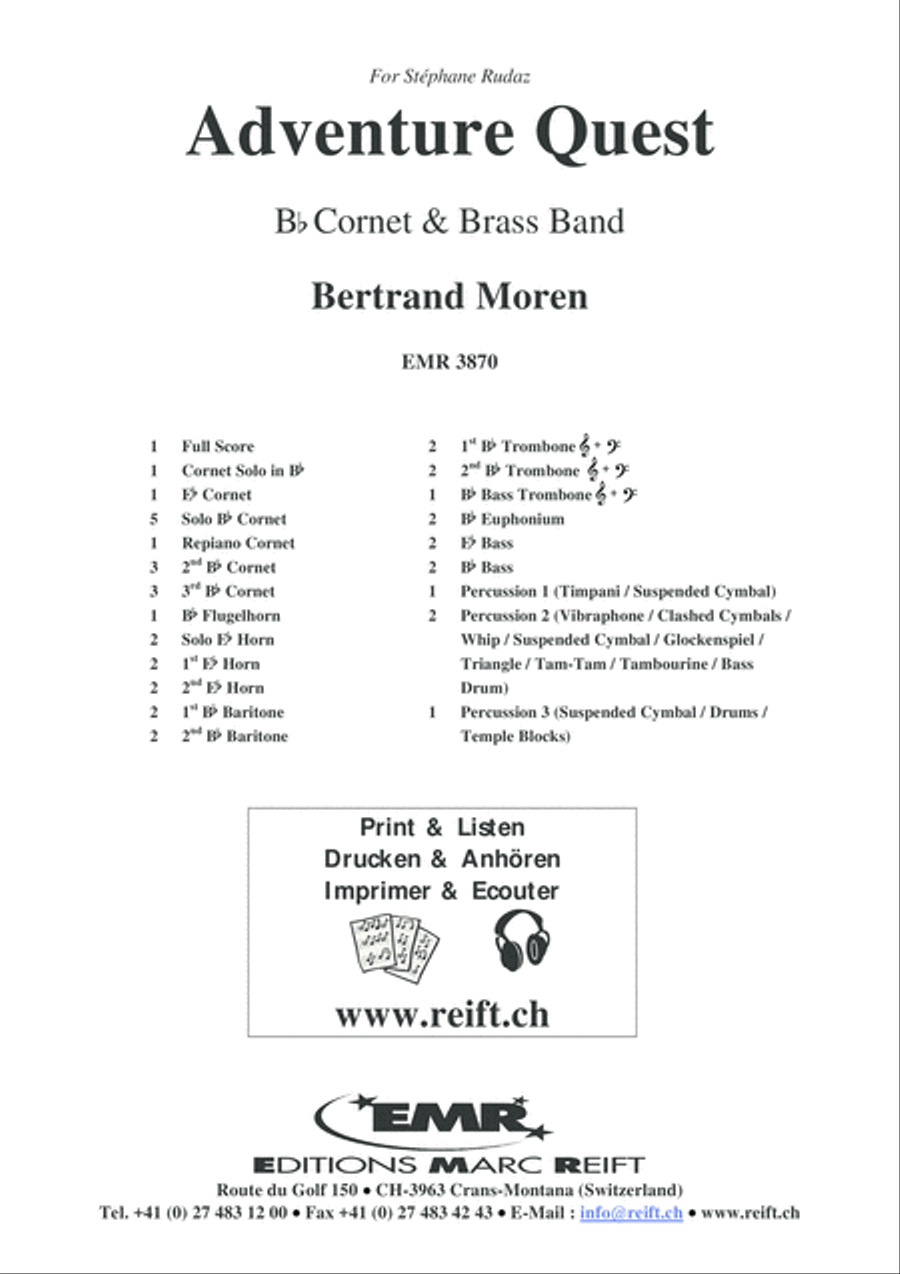 Adventure Quest Adventure Quest Brass Band scores gallery preview page 2