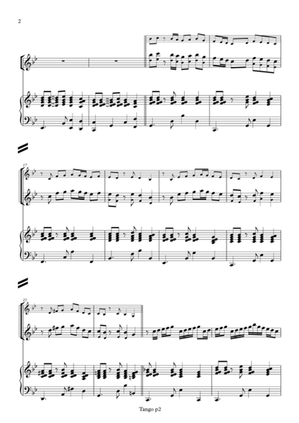 Tango - for violin and piano