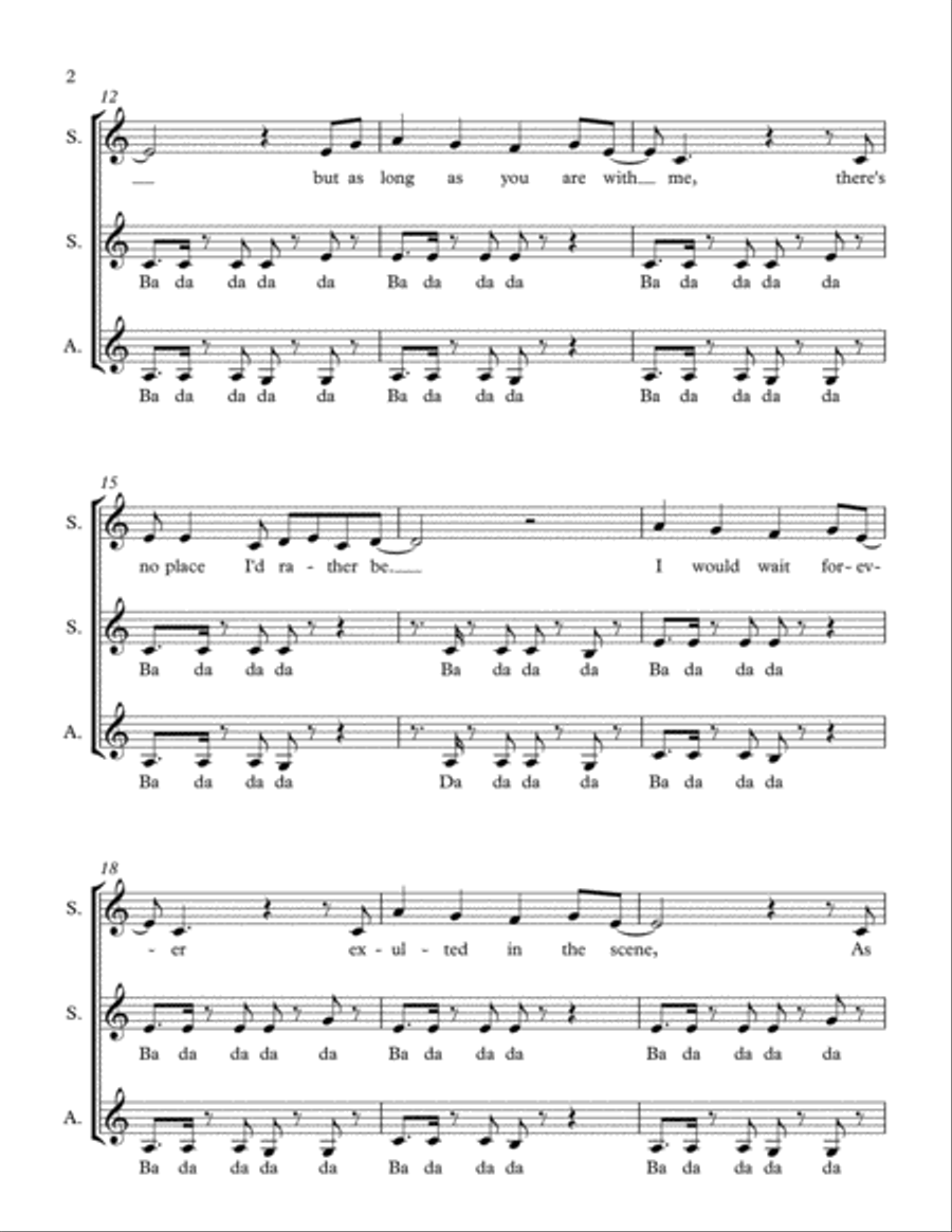 Rather Be Rather Be SSA scores gallery preview page 2