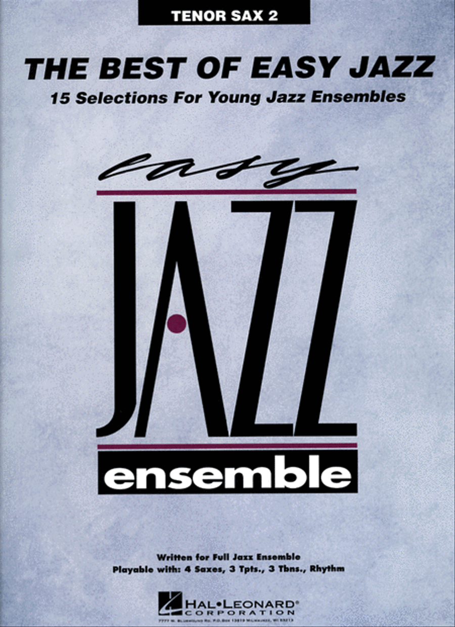 The Best of Easy Jazz – Tenor Sax 2 Jazz Ensemble scores gallery preview page 1