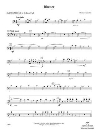 Bluster: (wp) 1st B-flat Trombone B.C.